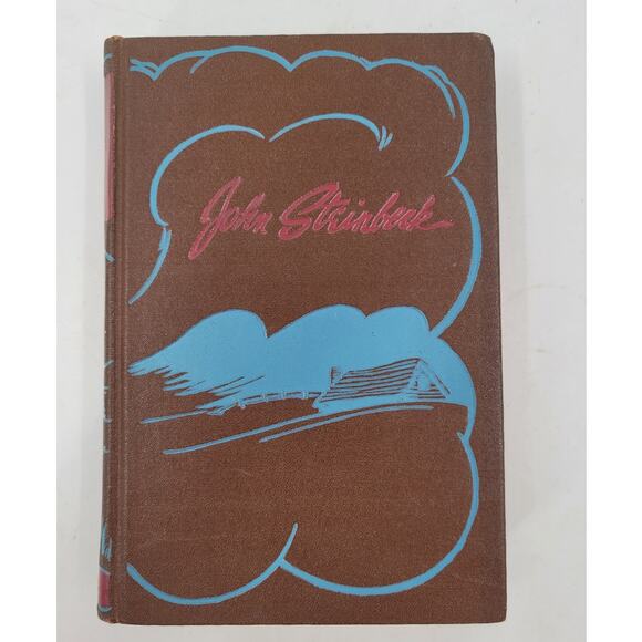 Vintage 1936 Steinbeck Hardcover Book – Classic Retro Library Aesthetic Find - Picture 3 of 9